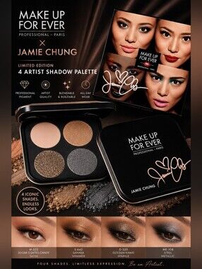 MAKE UP FOR EVER x Jamie Chung Limited Edition 4 Artist Shadow Palette